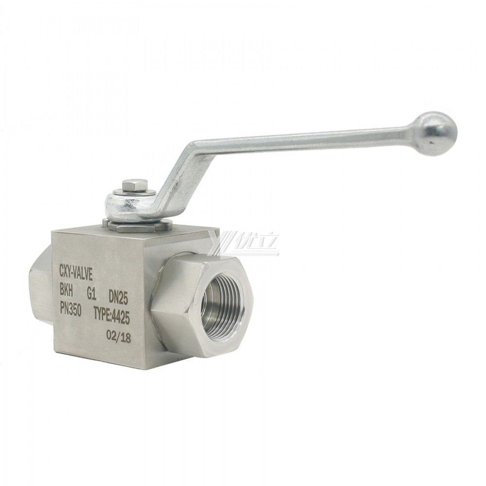 YOULI Hydraulic Pressure NPT BSP 6000psi PN320-500 Stainless Steel 304 316 WCB KHB High Pressure 2 Way  Female Thread Ball Valve