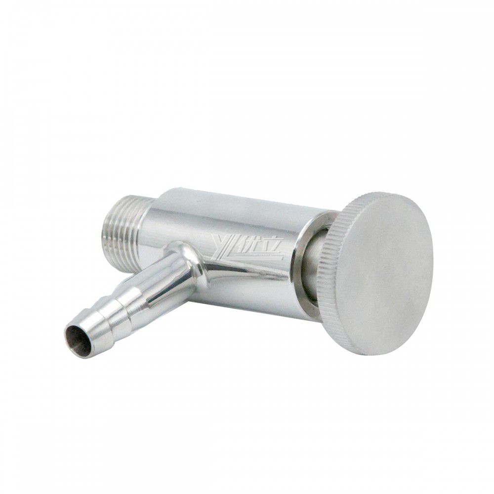 YOULI Professional Manufacture Hygienic Food Grade Sanitary Medical Stainless Steel 304 316L Manual Male Threaded Sample Valve