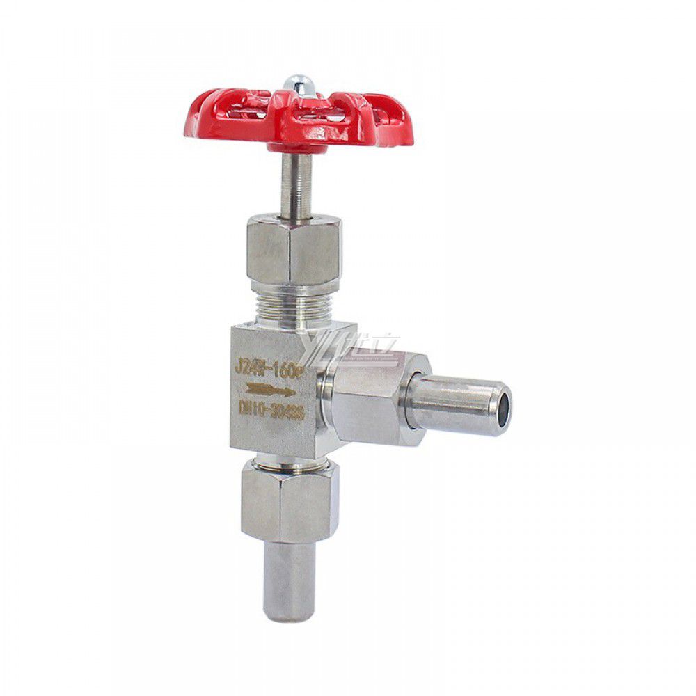 YOULI J42W High Temperature Stainless Steel 304 316 WCB 16mpa High Pressure Angele Type Butt Welded Needle Globe Valve
