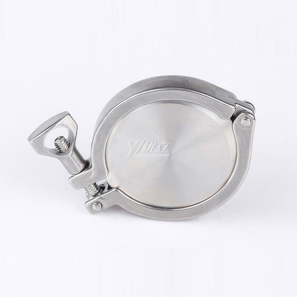 YOULI Hygienic Food Sanitary Stainless Steel 304 SS316L DIN SMS 3A Tri-clamp Pipe Fitting Complete Sets Clamp Ferrule Blind