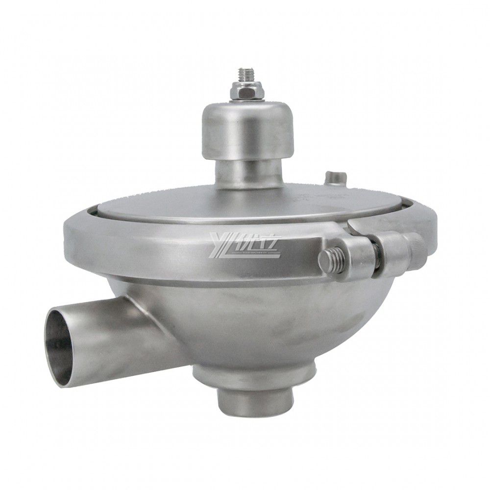 YOULI Hygienic Food Grade Stainless Steel 304 316L welded Constant Pressure Valves