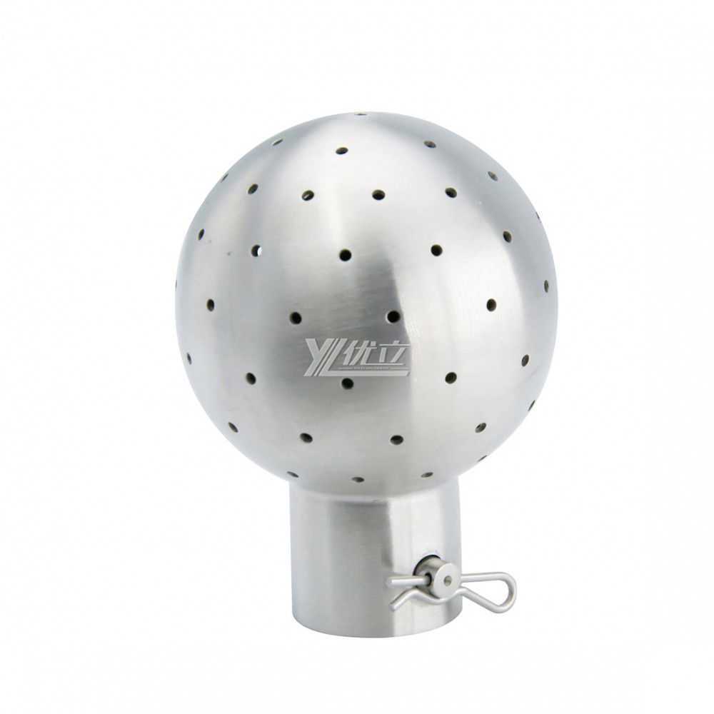 YOULI Hygienic Food Grade Sanitary Bolted Tank Cleaning Stainless Steel 304 SS316L Nozzle Bolted Fixed Cleaning Spray Ball