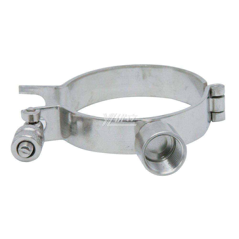 Stainless Steel Sanitary Pipe Clamp Pipe Holder TH1M