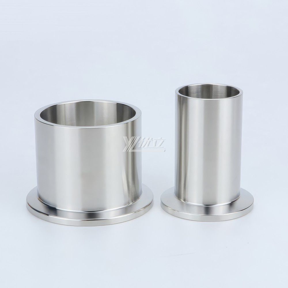 YOULI Hygienic Food Grade Sanitary Stainless Steel 304 316L KF KF25 KF40 KF50 Pipe Weld Tri Clamp Vacuum Ferrule