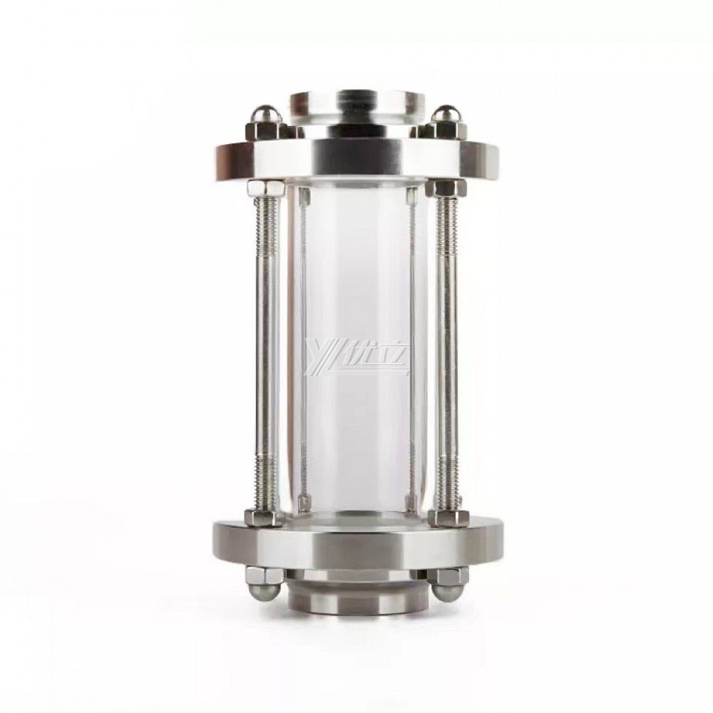 YOULI Best-in-Class Hygienic Food Grade Sanitary Stainless Steel 304 316L Flow Straight Butt Welded Sight Glass