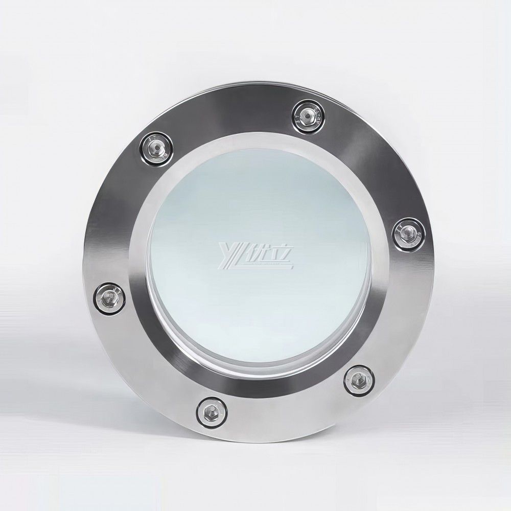 YOULI Best-in-Class Hygienic Food Grade Sanitary Stainless Steel 304 316L ANSI 150LB JIS 10K Flange Sight Glass