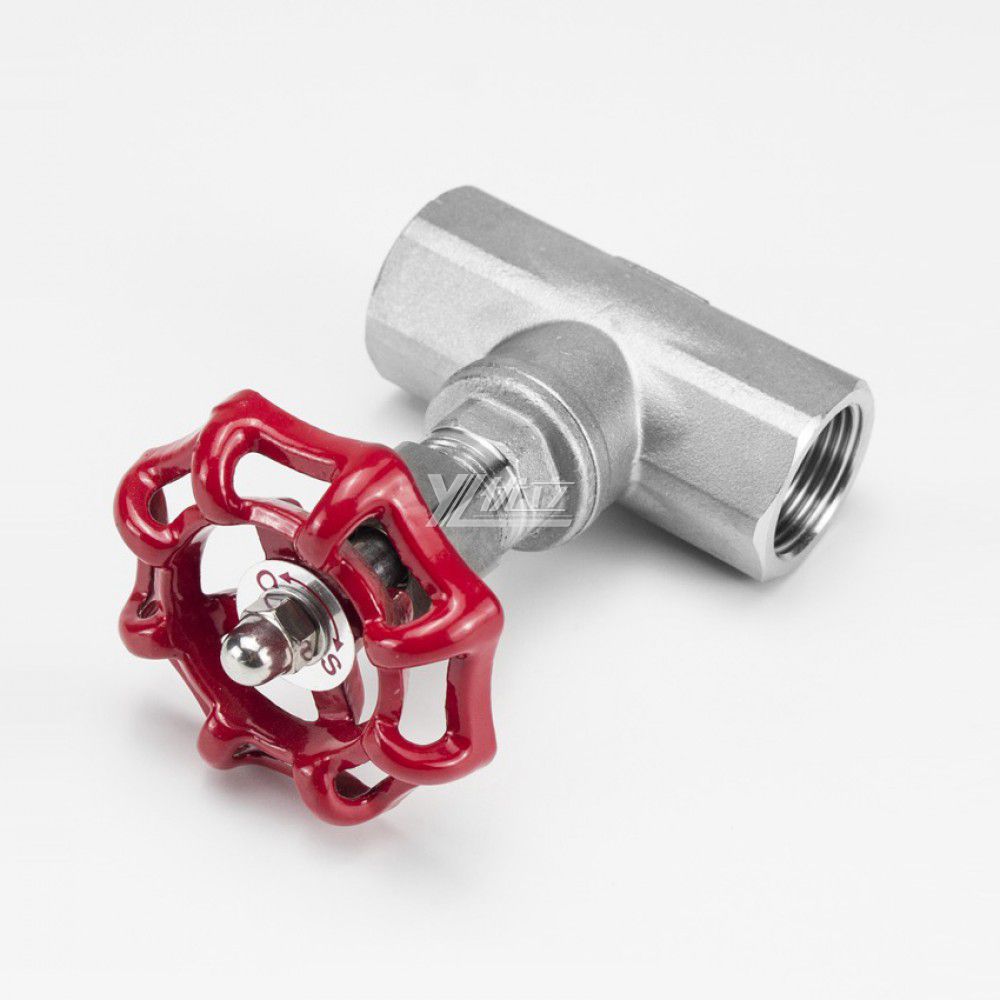 YOULI High Temperature Steam NPT BSP 1.6mpa 200wog 304 316 Stainless Steel WCB Manual Screw Female Threaded Globe Valve