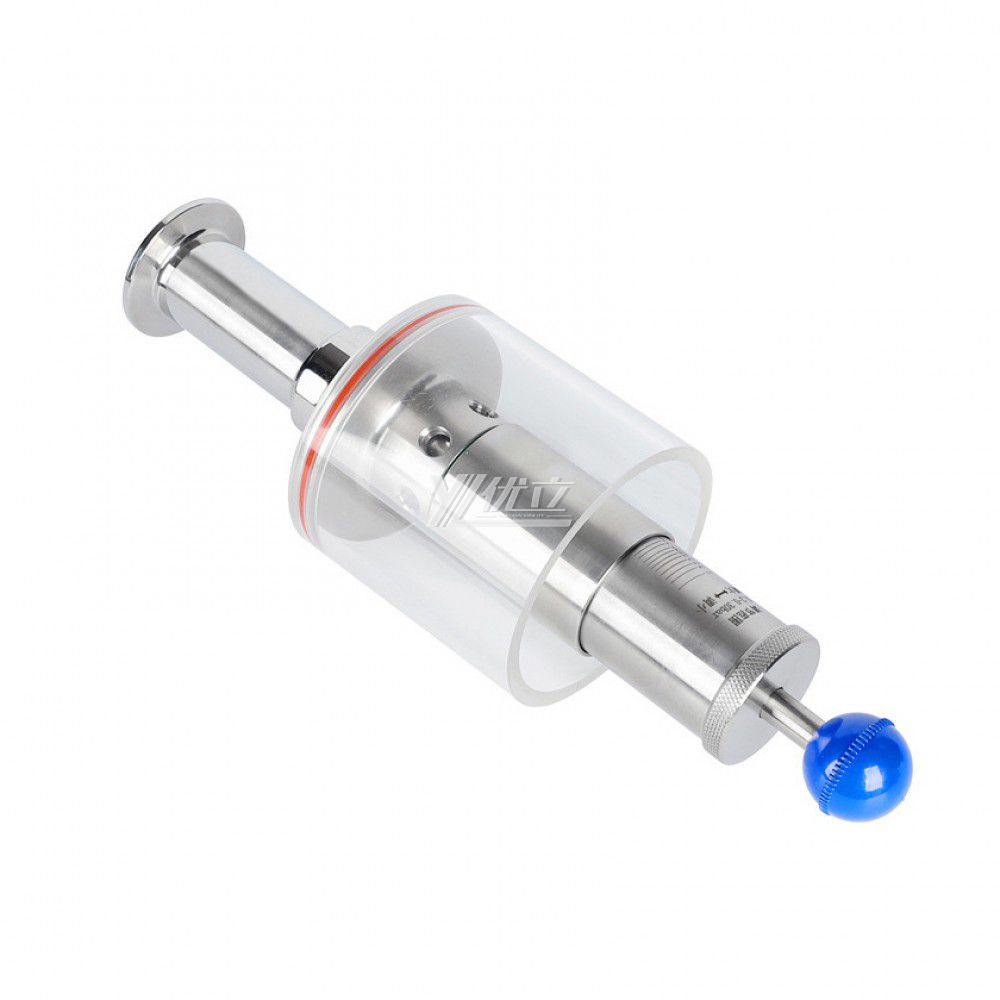 YOULI Hygienic Food Grade Sanitary Stainless Steel 304 316L Tri Clamped Vertical Water Seal Type Exhaust Valve Vent Valve