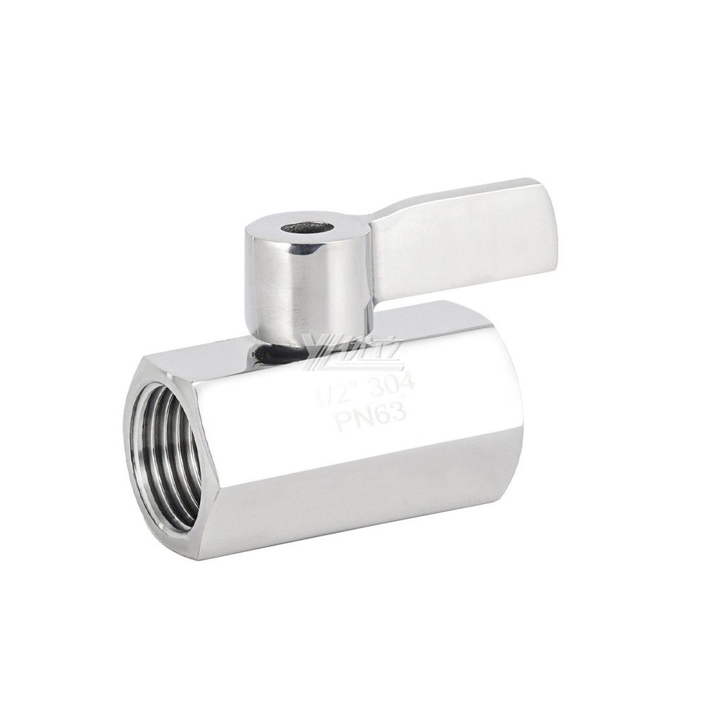 YOULI Stainless Steel NPT BSP 1000WOG PN64 304 316 3/8" 1/2" 1/4" Manual Female Thread Mini Ball Valve