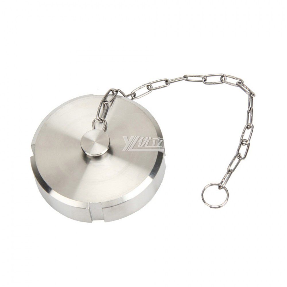 YOULI Hygienic Food Grade Sanitary Stainless Steel 304 SS316L DIN SMS 3A Round Pipe Fitting Blind Cap Plug Cover