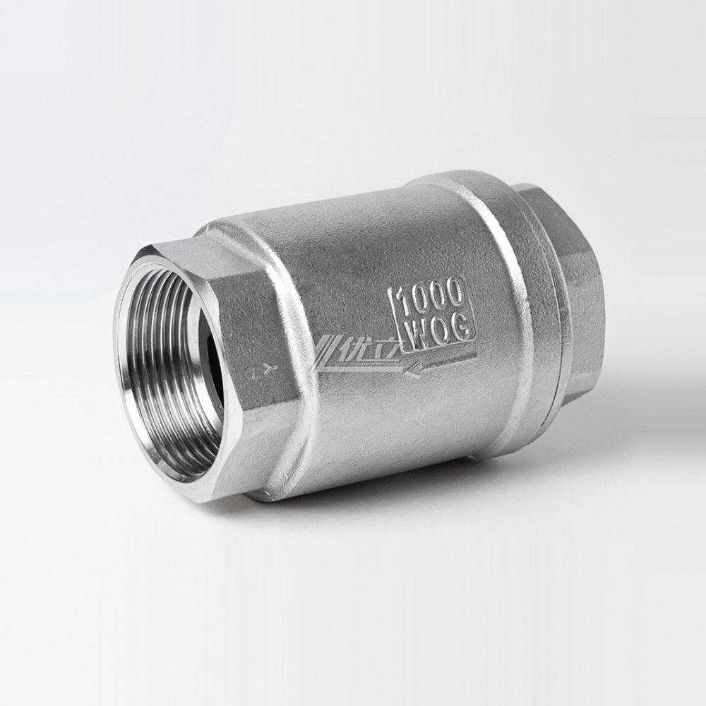 YOULI Stainless Steel High Temperature Steam Water Oil NPT BSP RC 1.6mpa H14W Vertical Type Female Threaded Screw Check Valve