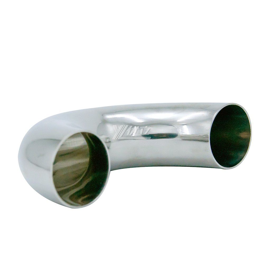 Mirror Polished Stainless Steel Welded SS316L 180 Degree Elbow Bend