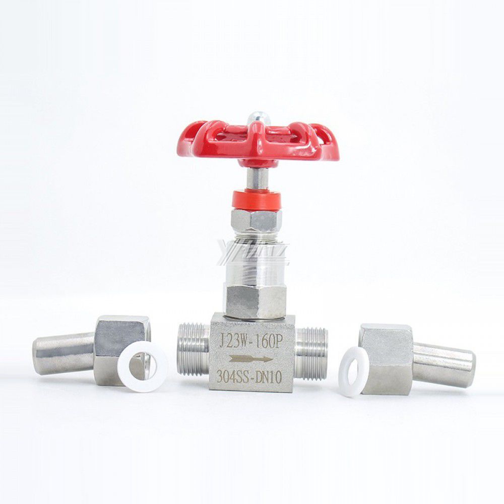 YOULI J23W Highly Durable Stainless Steel 304 316 WCB 16-32mpa High Pressure Double Union Butt Welded Needle Globe Valve