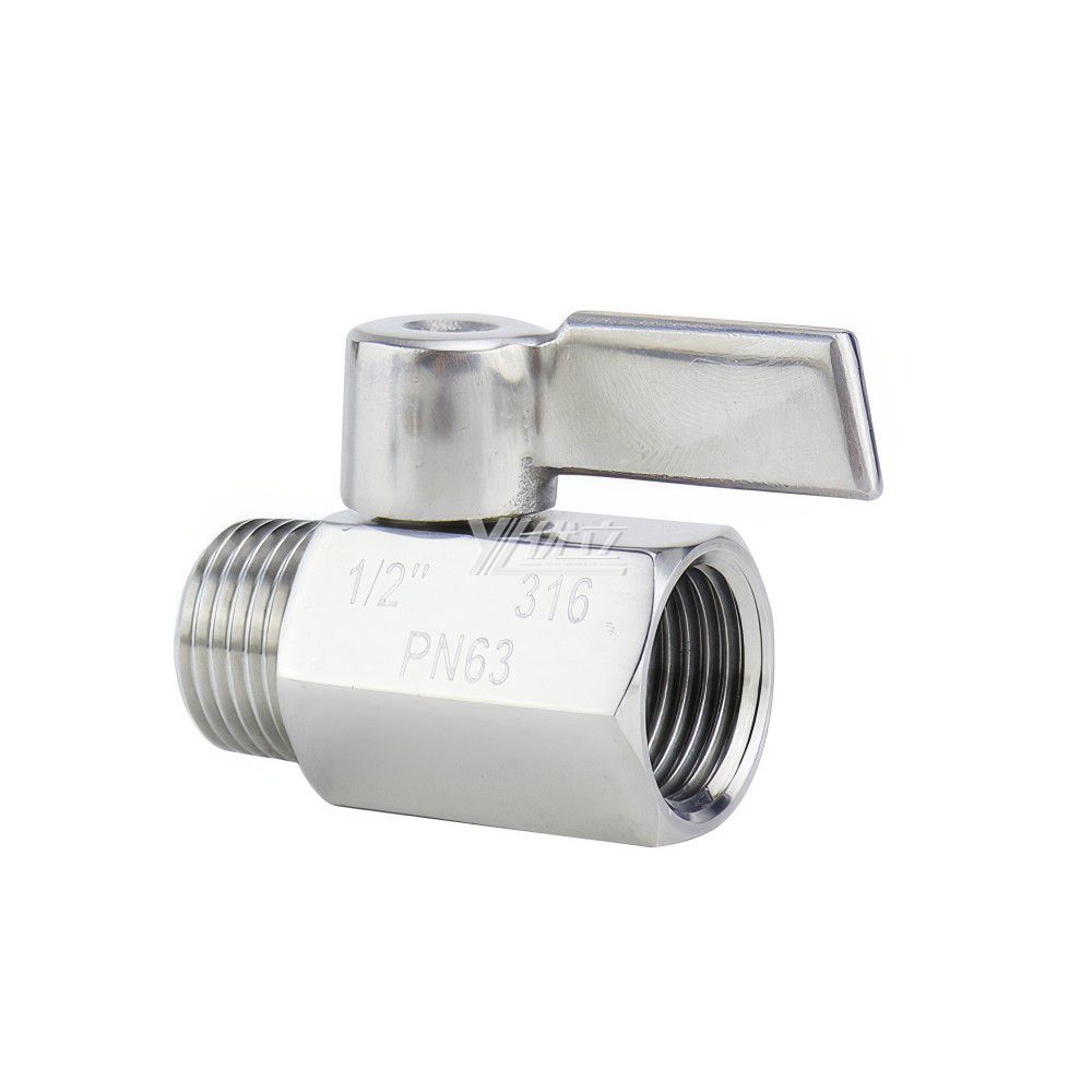 YOULI Best-selling Installation RC NPT BSP 1000WOG PN63 Stainless Steel 1/4" 304 316 Manual Small Mini Male Female Threaded Ball Valve