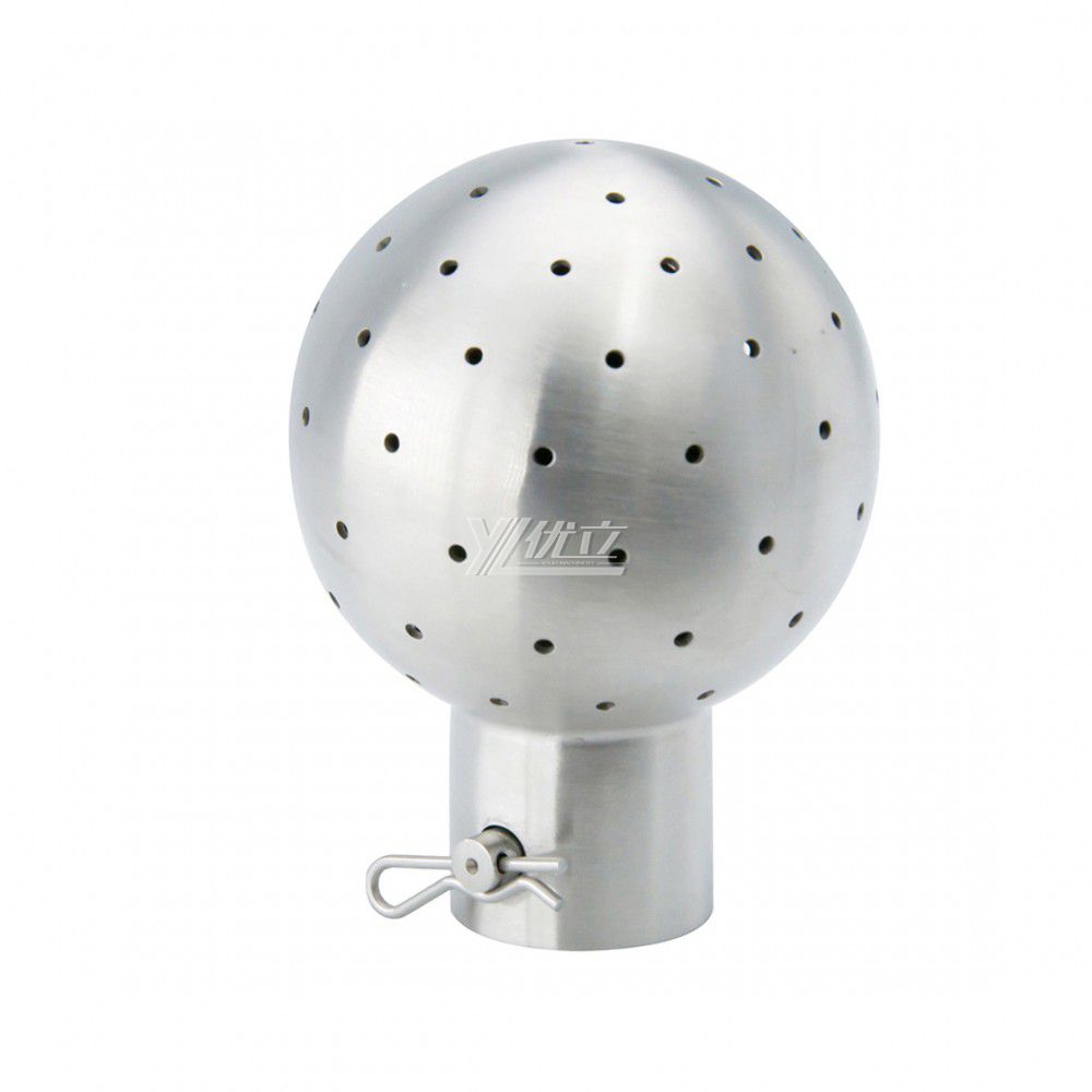 YOULI Hygienic Food Grade Sanitary Bolted Tank Cleaning Stainless Steel 304 SS316L Nozzle Bolted Fixed Cleaning Spray Ball