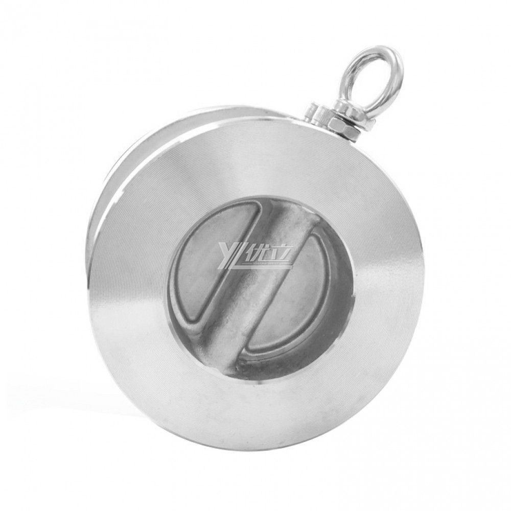 YOULI Vertical or Horizontal H77X H76W ANSI 150LB Stainless Steel 304 316 JIS 10K 1.6mpa WCB Butterfly Type Wafer Check Valve