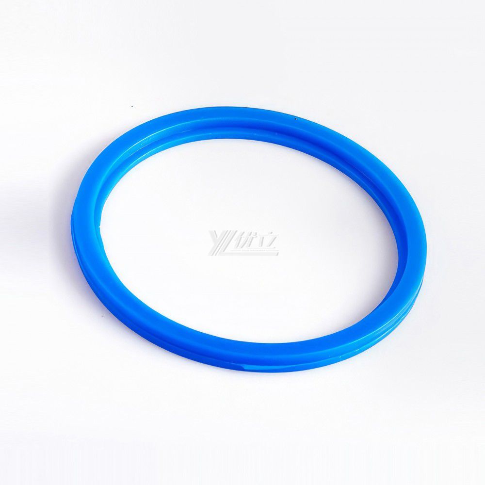 YOULI Hygienic Food Grade Customized White Pipe Sanitary Silicone Sealing Ring Non Standard Rubber Union Gasket