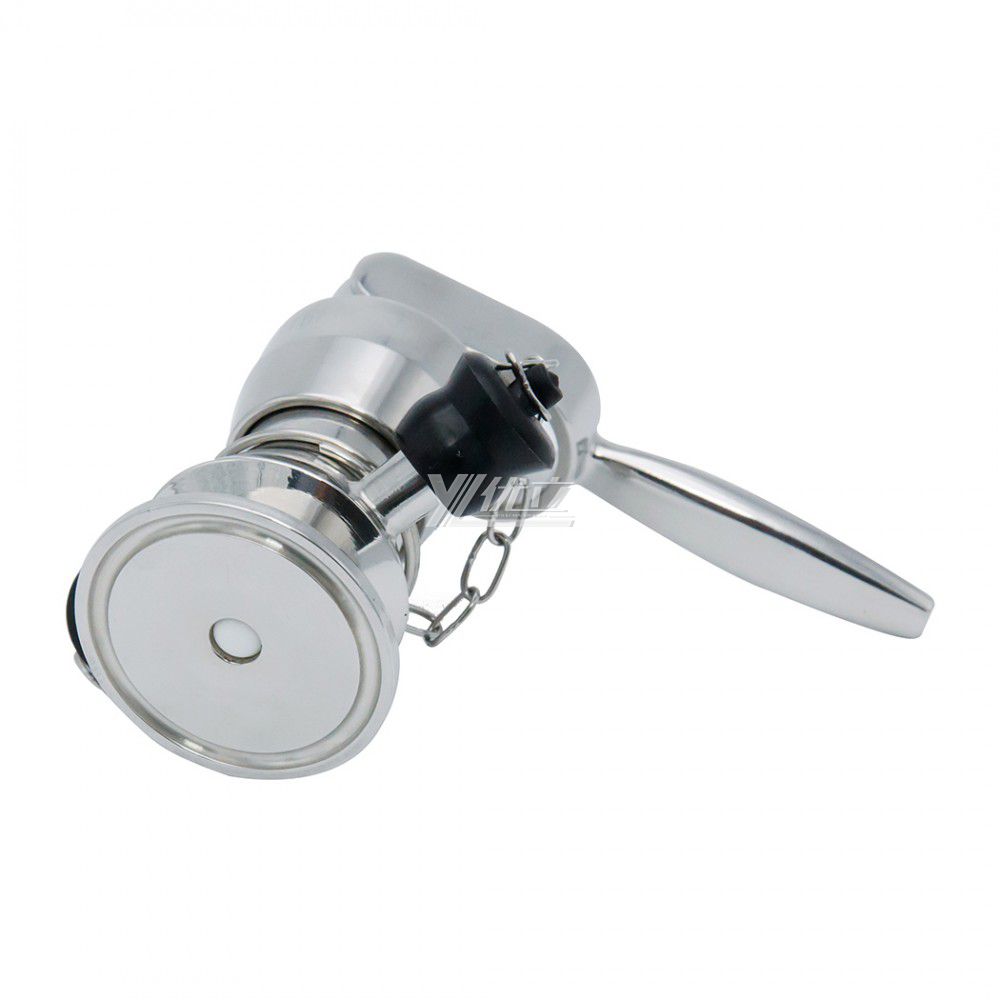 YOULI Hygienic Food Grade Sanitary Stainless Steel 304 316L Tri Clamped Manual Quickly Open Type Sterile Sample Valve