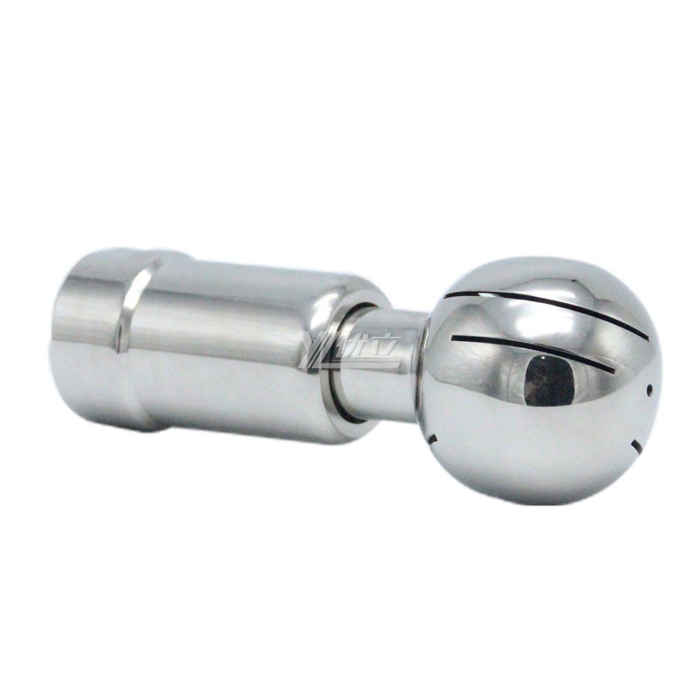 YOULI Food Grade Sanitary 360 Degree CIP Nozzle Tank Cleaning Stainless Steel Female Threaded Rotary Cleaning Spray Ball