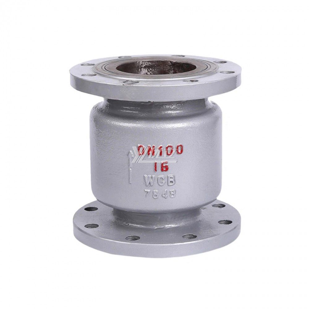 YOULI Stainless Steel High Temperature  Steam ANSI 150LB 304 316 1.6mpa WCB Non-return NRV Vertical Type Flanged Check Valve