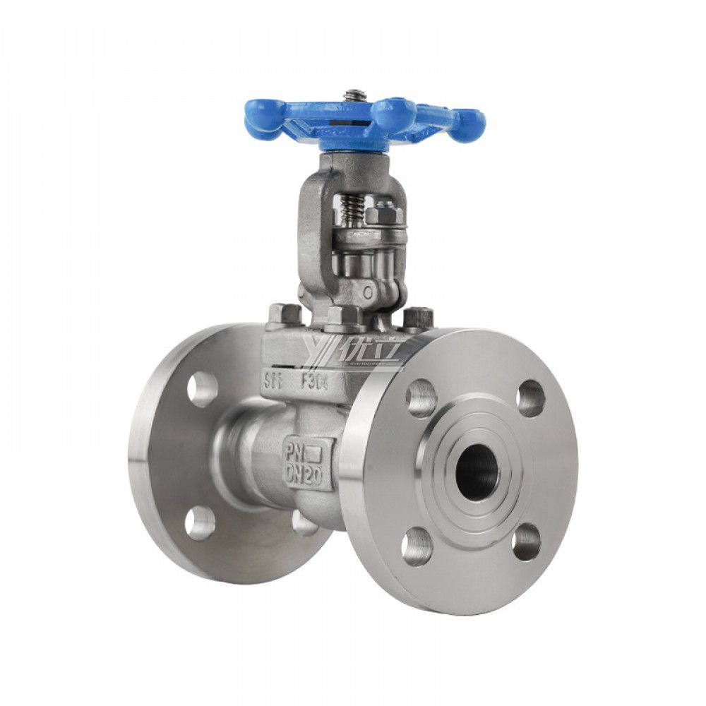 YOULI High Pressure API ANSI 150-1500LB PN16-160 304 316 Stainless Steel A105 F11 F22 F5 Forged Flange Flanged Gate Valve