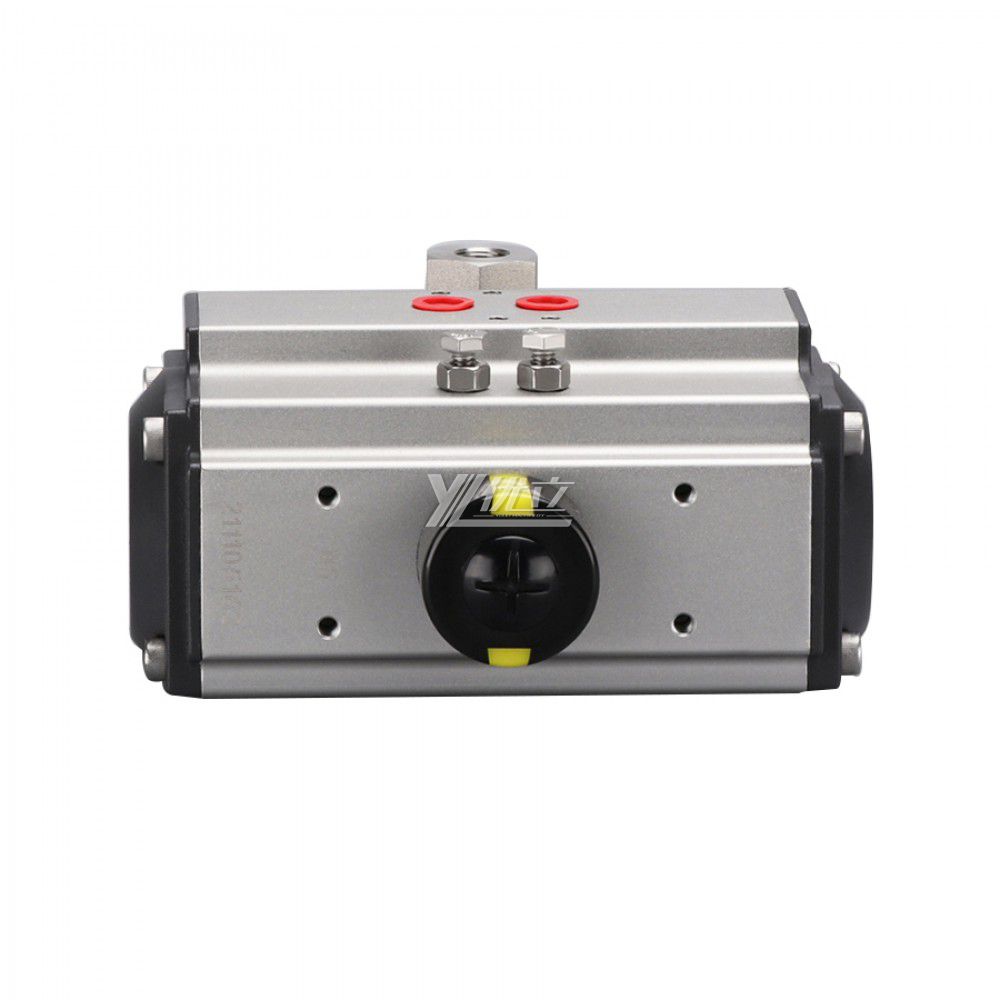 YOULI 6000psi PN320 Stainless Steel 304 316 WCB KHB High Pressure Pneumatic Actuator 3 Way Threaded Ball Valve