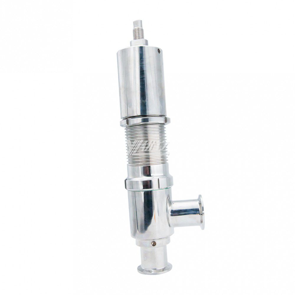 YOULI Kesselman Hygienic Food Grade Sanitary Stainless Steel 304 316L Tri Clamped Sanitary Safety Valve
