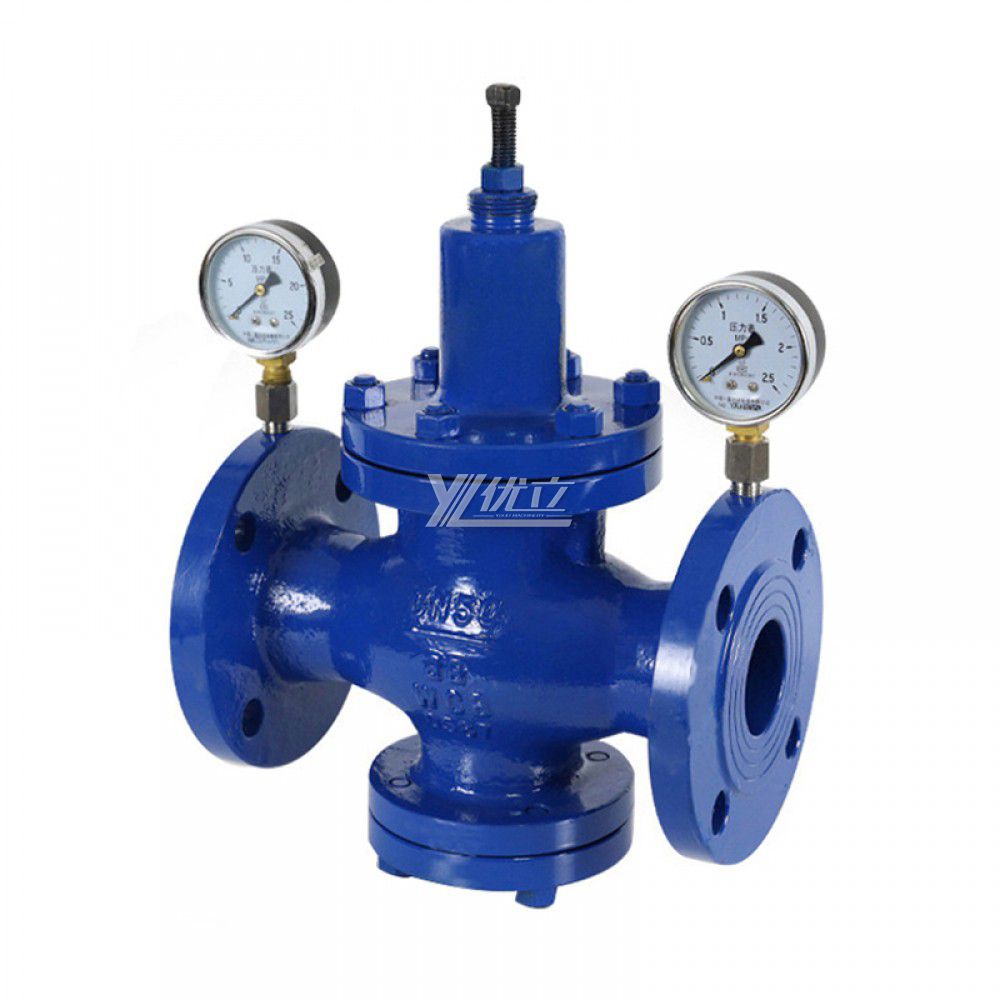 YOULI YK42X Pressure Gage Stainless Steel ANSI 150lb Water Pn16-pn64 304 316 WCB Piston Type Pressure Flanged Relief Valve