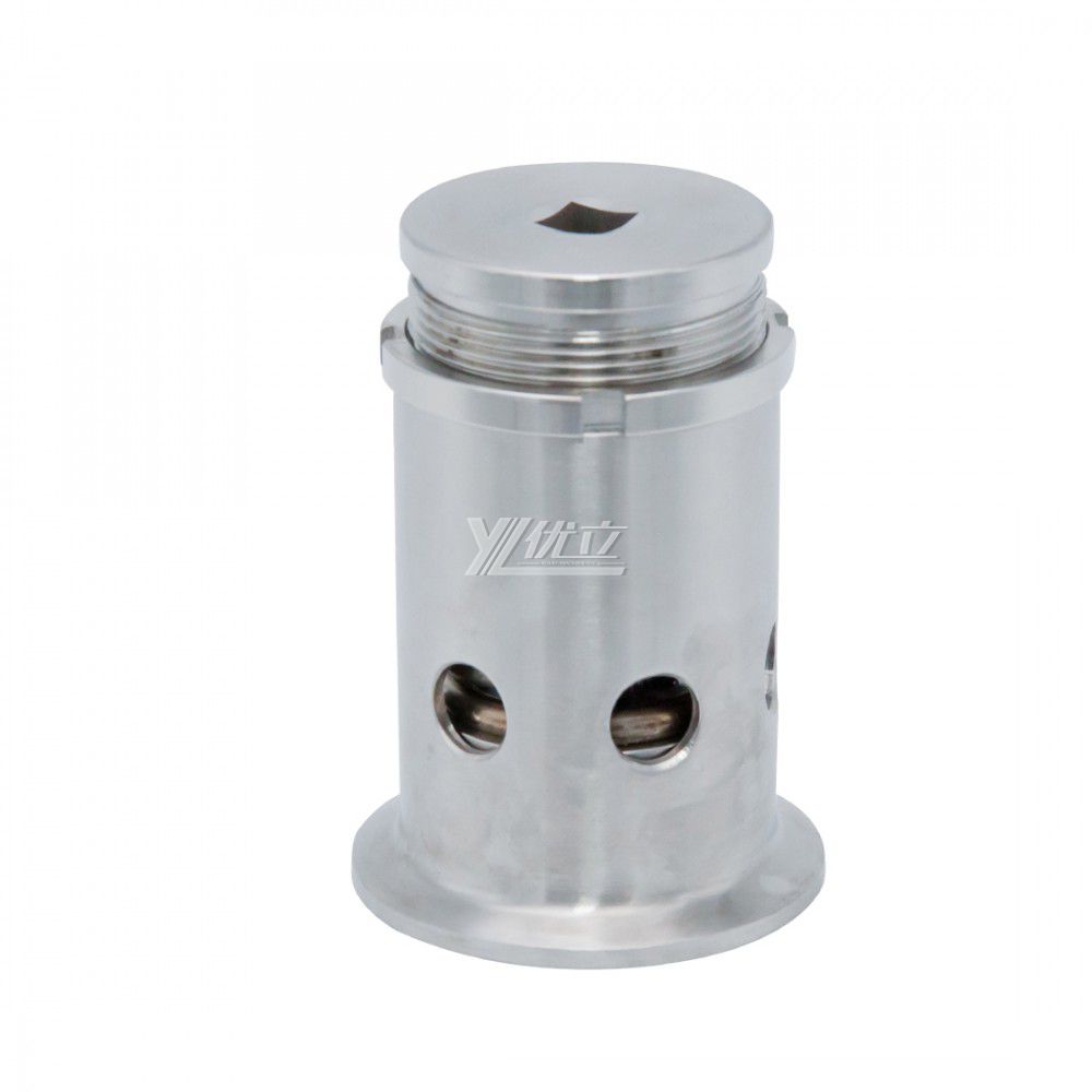 YOULI Hygienic Food Grade Sanitary Stainless Steel 304 316L Tri Clamped  Automatic Adjustable Breathing Valve