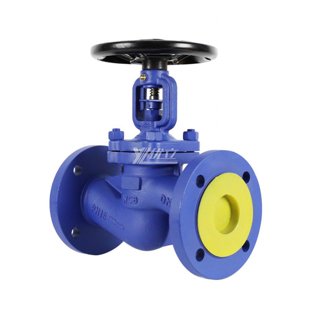 YOULI High Temperature Steam Gas Zero Leakage ANSI 150LB PN16-40 304 316 Stainless Steel WCB Bellow Seal Flanged Globe Valve