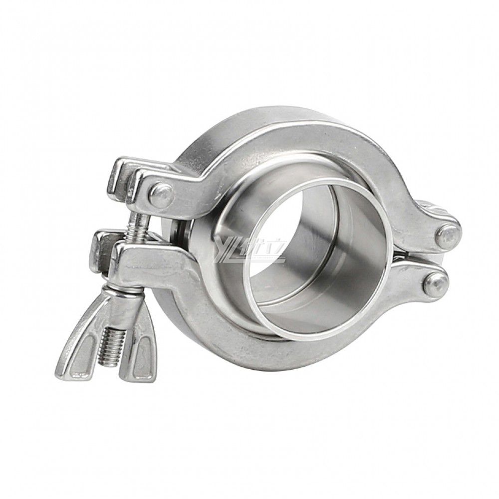 YOULI Hygienic Food Grade Sanitary Stainless Steel 304 SS316L Clamp KF KF25 KF40 Pipe Fitting Complete Sets Vacuum Ferrule