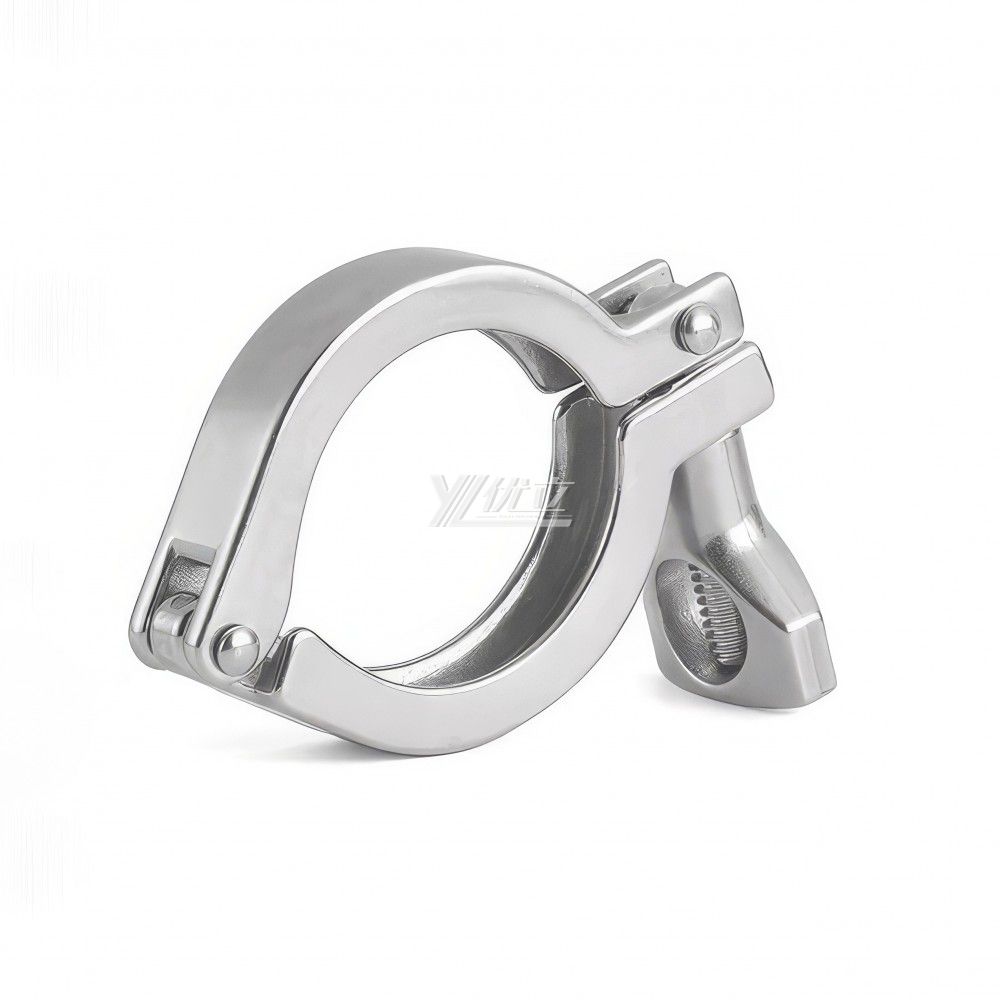 YOULI Hygienic Food Grade Sanitary Stainless Steel 304 SS316L DIN SMS 3A Tri-clamp Pipe Fitting Single Pin Clamp