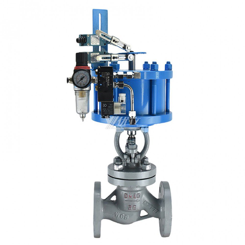 YOULI High Quality High Temperature Steam ANSI 150LB 304 316 Stainless Steel 1.6mpa WCB Pneumatic Actuator Flanged Globe Valve
