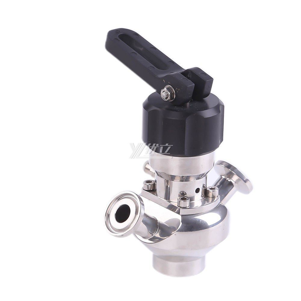 YOULI Hygienic Food Grade Sanitary SS316 Dn10 Aseptic Pneumatic Automatic Manual Sample Valves