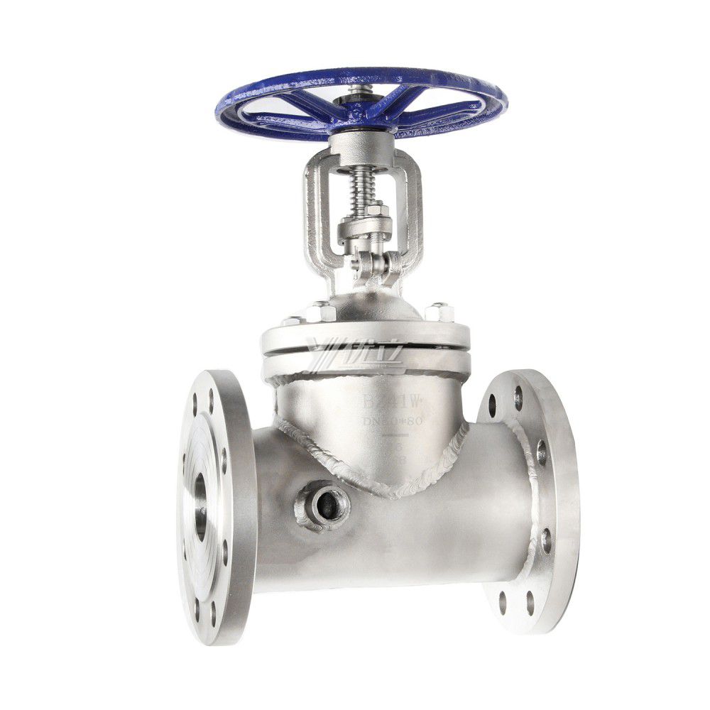 YOULI  BZ41W ANSI 150LB 304 316 Stainless Steel JIS 10K 1.6mpa WCB Jacket Thermal Insulation Flanged Gate Valve