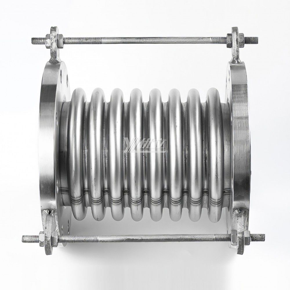 YOULI Stainless Steel 304 SS316L JIS10K ANSI150LB PN10-16 Metal Flexible Joint Sylphon Bellows Flange Corrugated Compensator