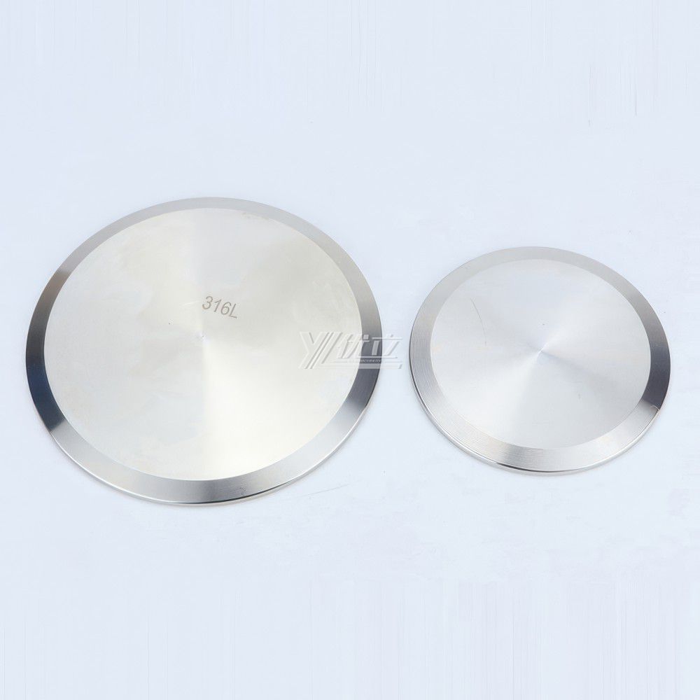 YOULI Best-in-Class Hygienic Food Grade Sanitary Stainless Steel 304 316L SMS 3A DIN ISO 1.5 Inch Pipe Tri-clamp Blind Cap