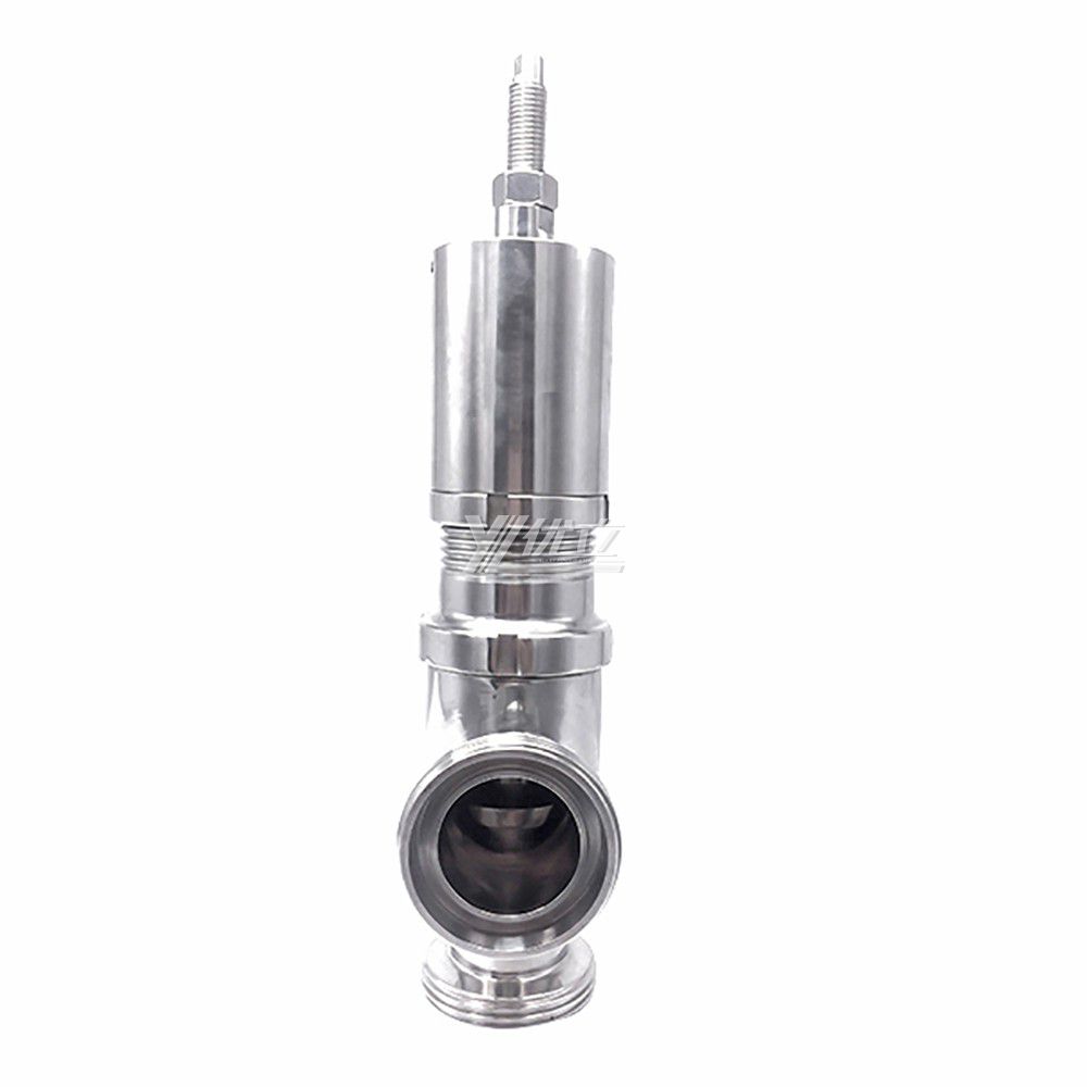 YOULI Kesselman Hygienic Food Grade Sanitary Stainless Steel 304 316L Male Threaded Safety Release Valve