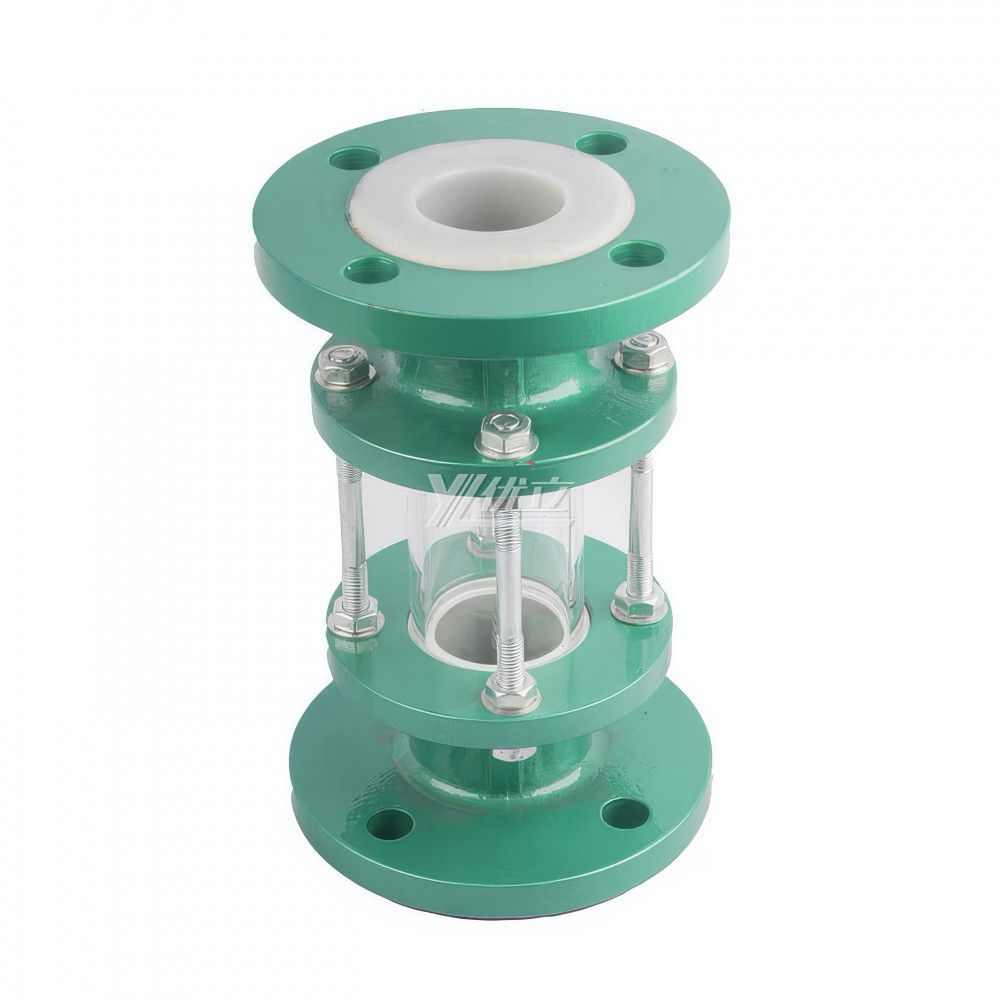 YOULI ANSI 150LB 304 316 Stainless Steel Ss JIS 10K 1.6mpa WCB  Fluorine Lined F46 Glass Tube Flange Mirror Sight Glass