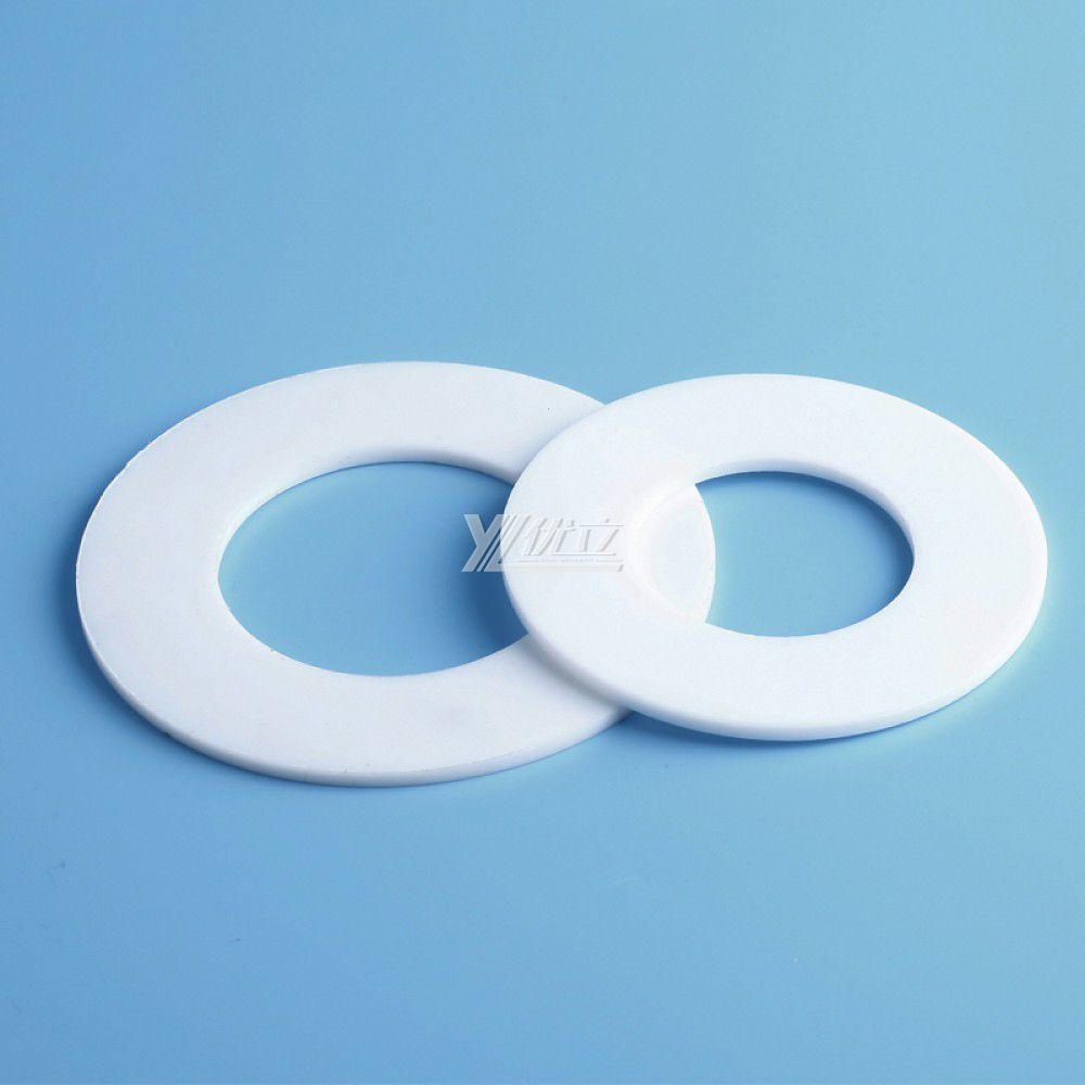YOULI Hygienic Food Grade Customized White Pipe Sanitary PTFE Sealing Ring Non Standard Flange Gasket