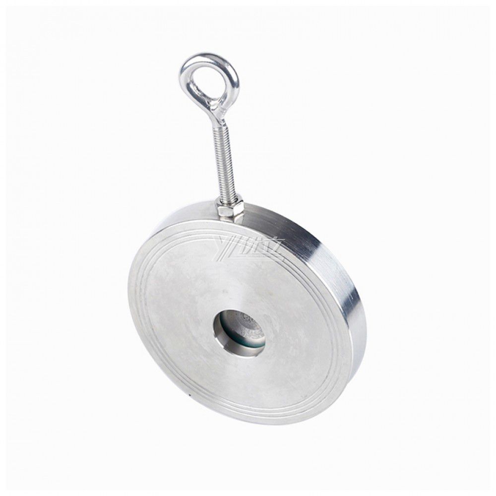 YOULI Easy-to-Install Stainless Steel Soft Seal ANSI 150LB 304 316 JIS 10K 1.6mpa Thin Wafer Type Disc Spring Check Valve