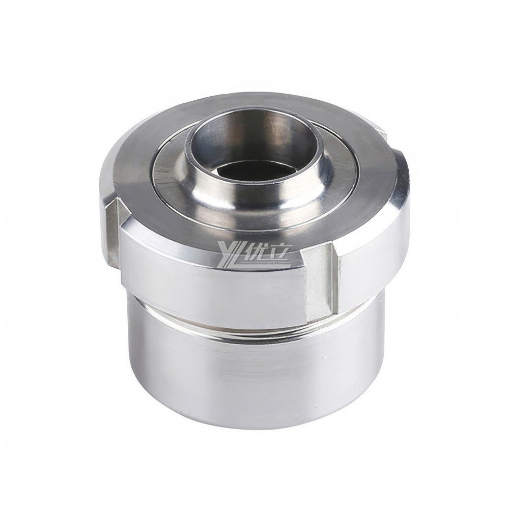 YOULI Hygienic Food Grade Sanitary Stainless Steel 3A/SMS/DIN 304 316L NRV Non-return Union Butt Welded Check Valve