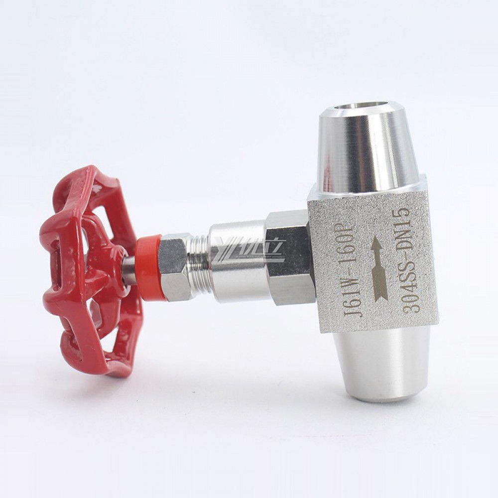 YOULI Stainless Steel J61W 304 316 WCB 16mpa High Pressure Double Butt Welded Needle Globe Valve