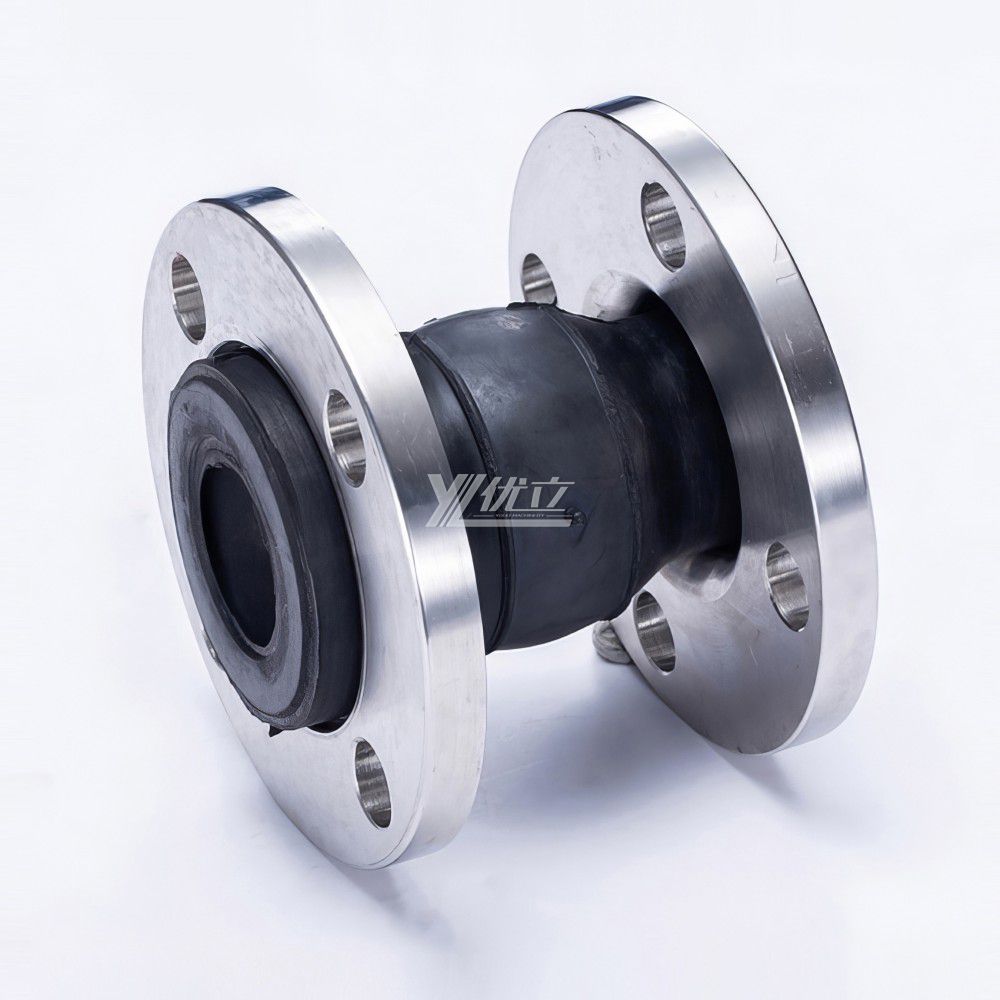 YOULI Stainless Steel 304 Cast Iron JIS10K ANSI150LB PN10-16 Rubber EPDM KXT Flange Rubber Flexible Connector Expansion Joint