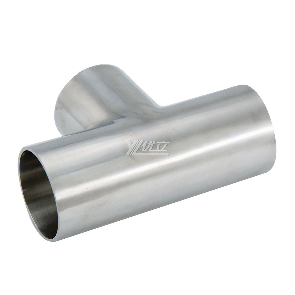 2"SMS Stainless Steel Hygienic Food Grade Welding Equal Tee