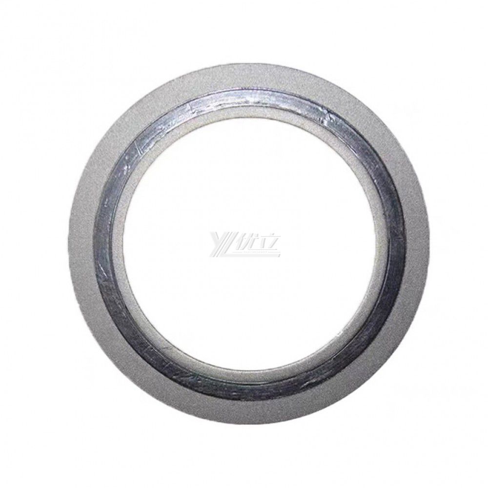YOULI Hygienic Food Grade Customized White Pipe Sanitary Metal graphite Sealing Ring Flange Gasket
