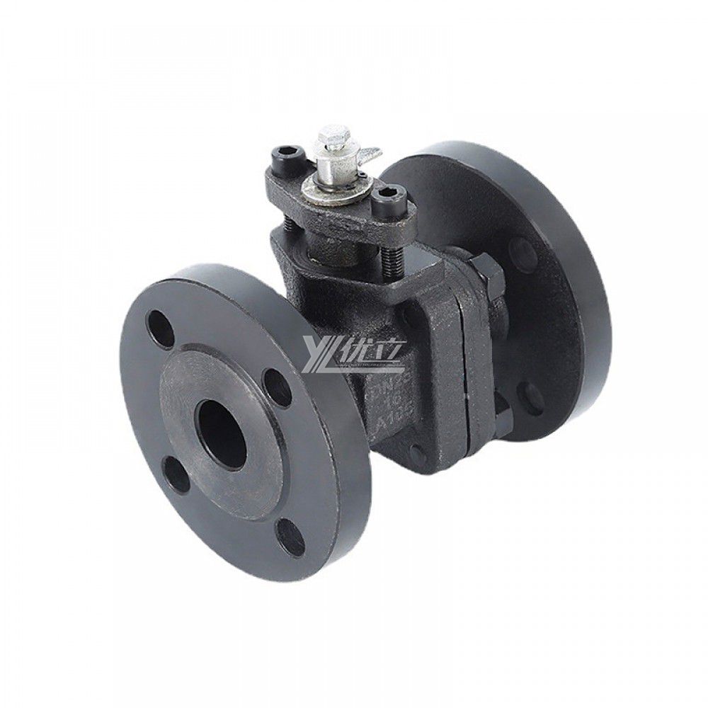 YOULI High Temperature Metal Seal High Pressure API ANSI150-1500LB Stainless Steel 304 316 A105 Forged 2 piece Flanged Ball Valve