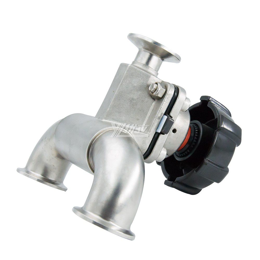 Stainless Steel 316L Sanitary Manual U-Type Diaphragm Valve