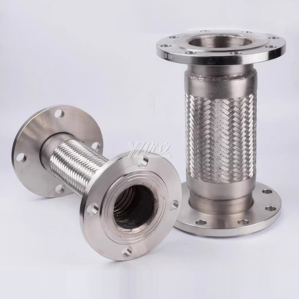 YOULI Stainless Steel 304 SS316L JIS10K ANSI150LB PN10-16 Flange Metal Flexible Joint
