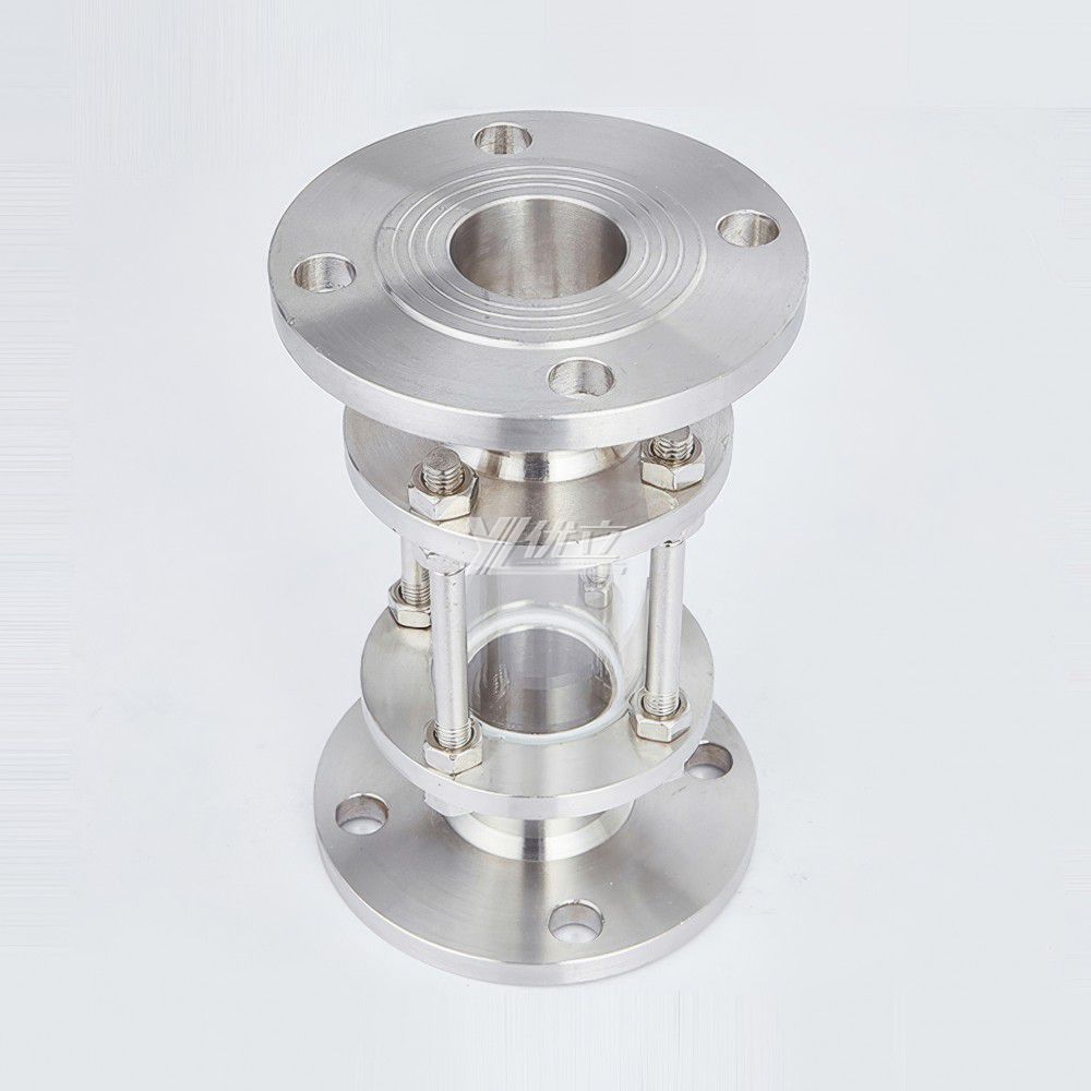 YOULI Top-Quality Industry ANSI 150LB 304 316 Stainless Steel Ss JIS 10K 1.6mpa WCB Glass Tube Flange Mirror Sight Glass